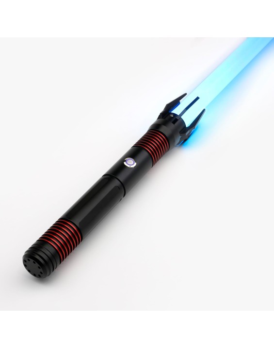 Dueling Light Saber for Adults,Smooth Swing Motion Control Lightsaber Heavy Aluminum Hilt Fx Sword